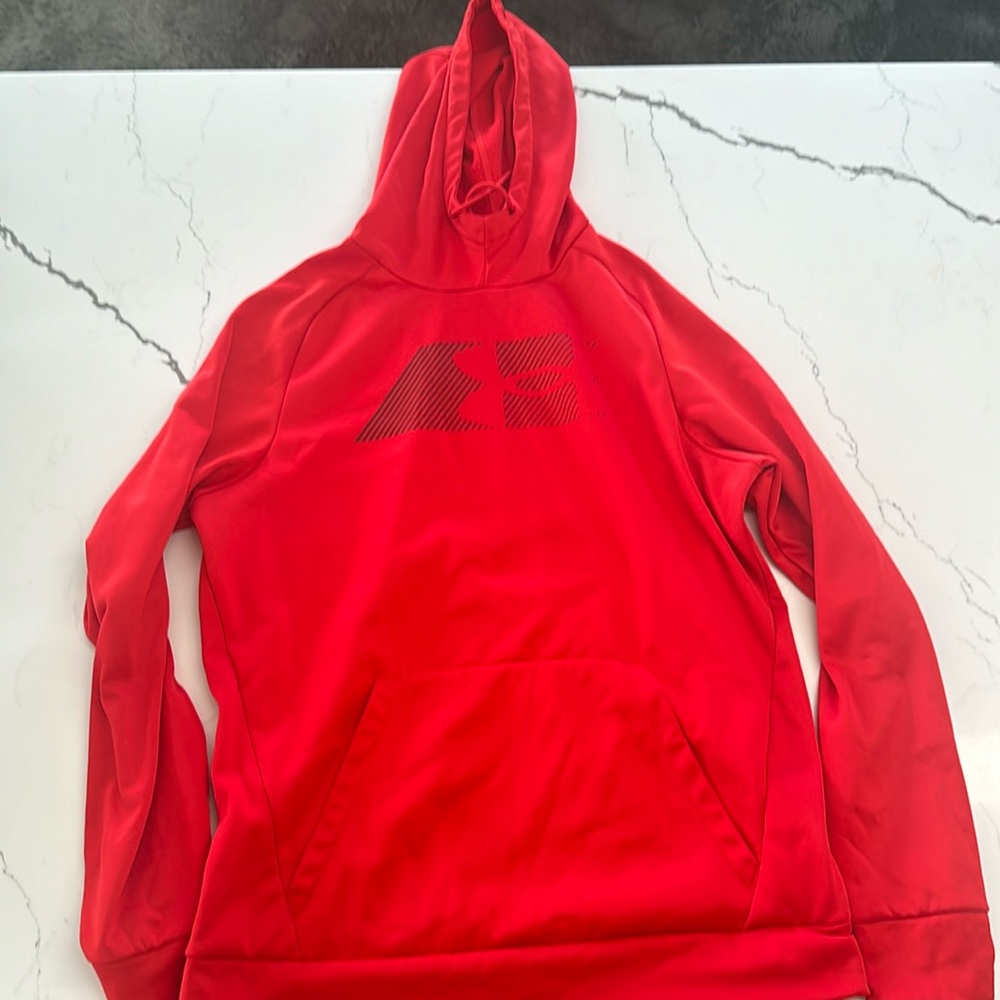 I am selling a red sweatshirt from under armor